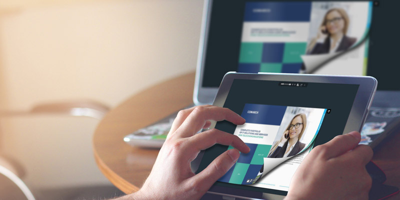 Business Portfolio ▷ Shine with your work colleagues and customers